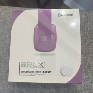 Purple Bluetooth Stereo Headset